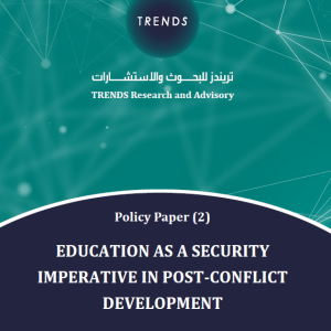 Education as a Security Imperative in Post Conflict Development