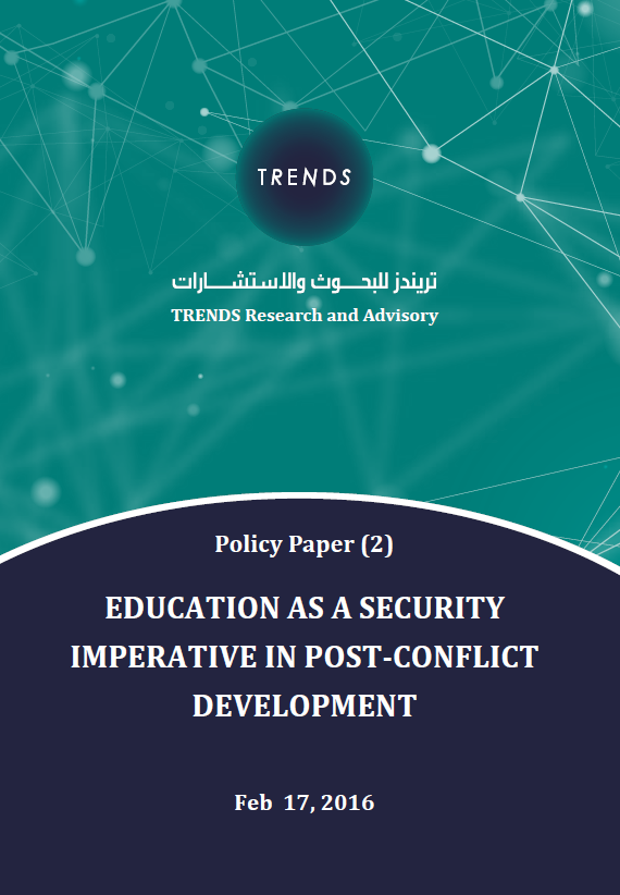 Education as a Security Imperative in Post Conflict Development