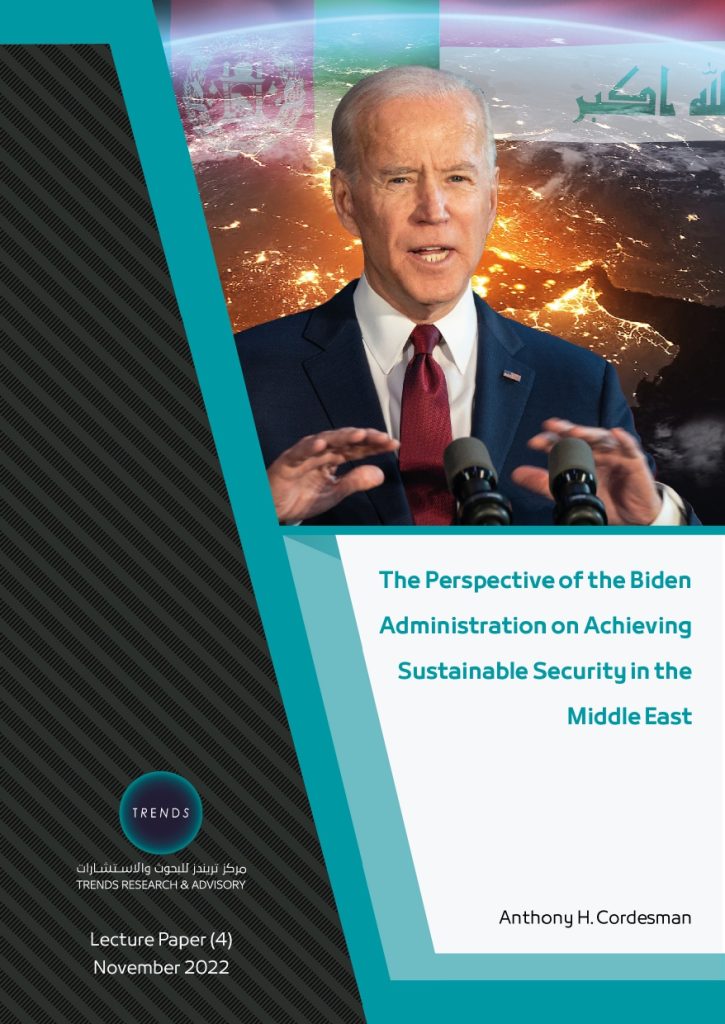 The Perspective of the Biden Administration on Achieving Sustainable Security in the Middle East