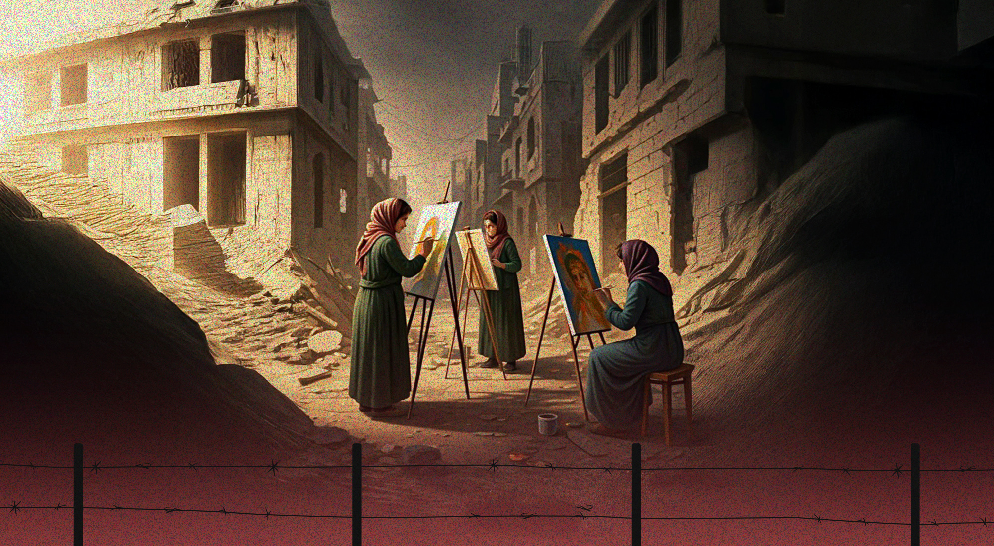 Art in Conflict Zones: A Language of Survival for Women and Children