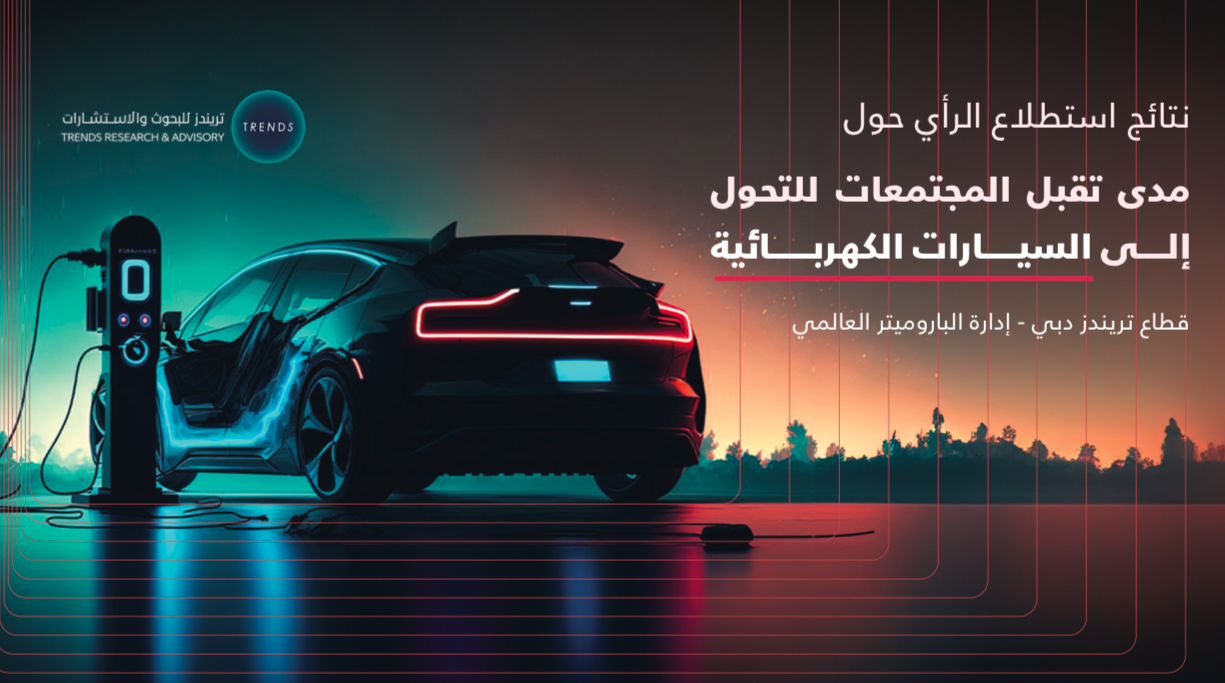 نتائج استطلاع الرأي حول : مدى تقبل المجتمعات للتحول إلى السيارات الكهربائية