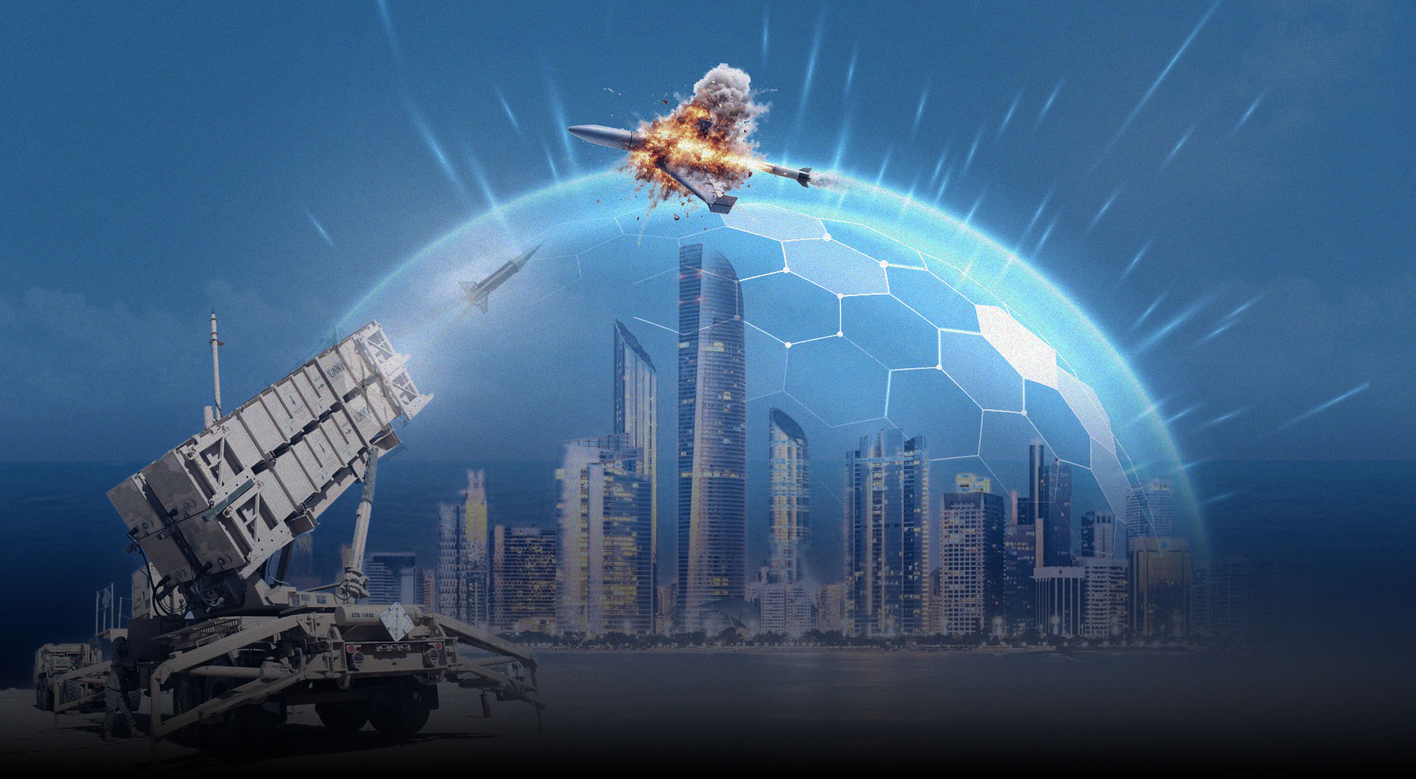 UAE Air Defense Network Stands Against Iranian Fire