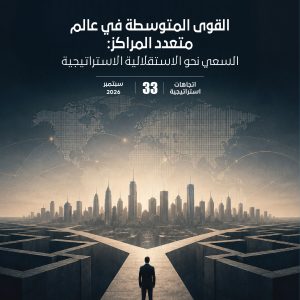 القوى المتوسطة في عالم متعدد المراكز: السعي نحو الاستقلالية الاستراتيجية